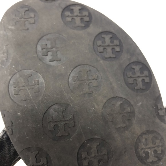 Tory birch black flip flops - Picture 5 of 7